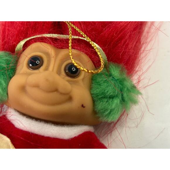 Lot of 2 Russ Troll Christmas Ornaments Carolers. - Picture 8 of 8